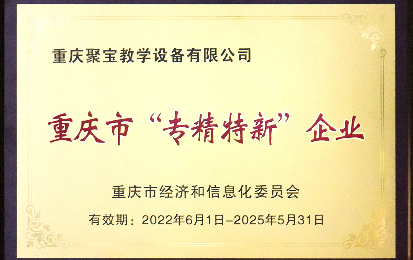 聚寶重慶市專精特新企業